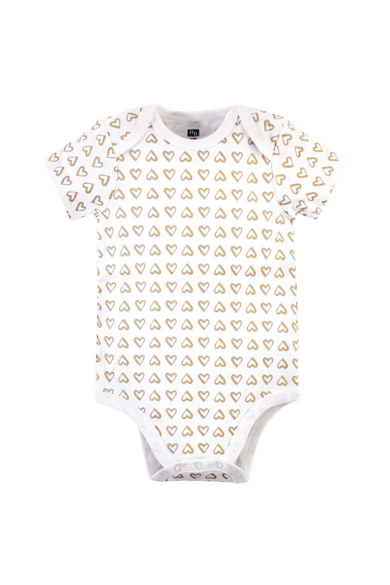 Three-Piece Set of Cotton Bodysuits, Alternate, color, Dream Love