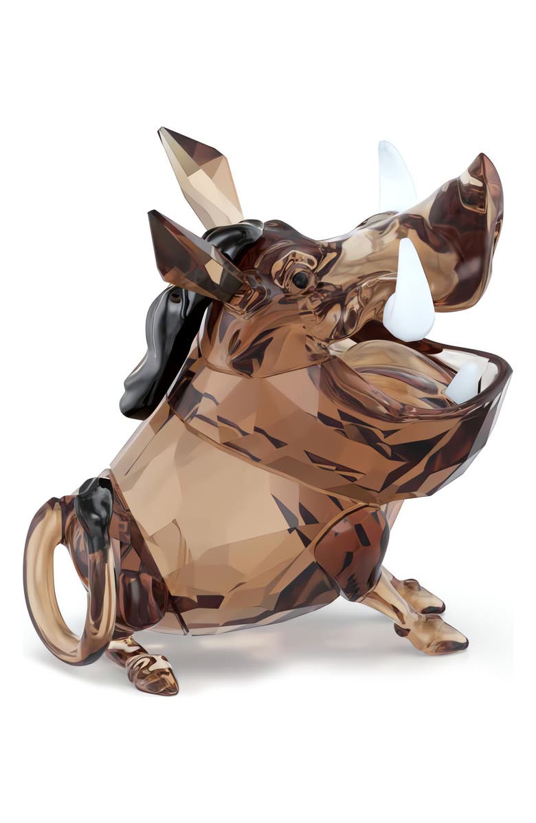 Swarovski x Disney<sup>®</sup> The Lion King Pumba Figurine, Alternate, color,