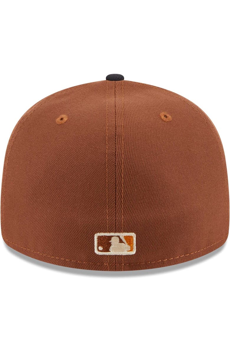 New Era Men's New Era Brown New York Yankees Tiramisu Low Profile 59FIFTY Fitted Hat, Alternate, color, 