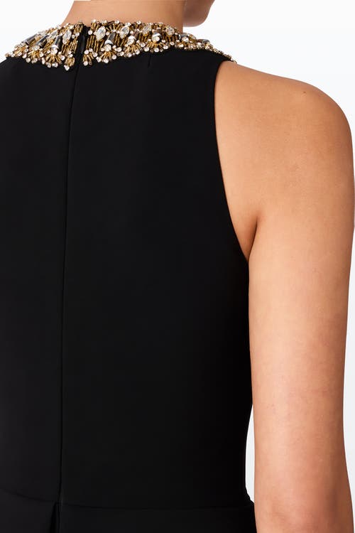 Jenny Packham Sulphice Maxi Dress In Black
