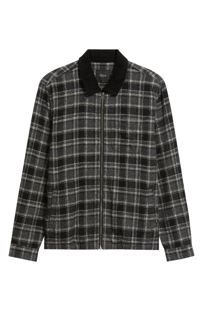 Rails Jaque Plaid Cotton Flannel Shirt Jacket, Alternate, color, Mountain Storm