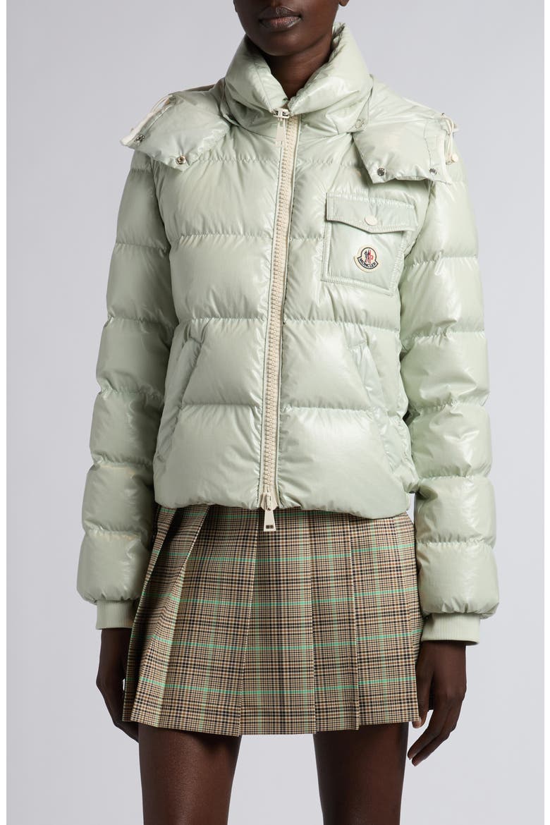 Andro Down Puffer Jacket, Main, color, GREEN