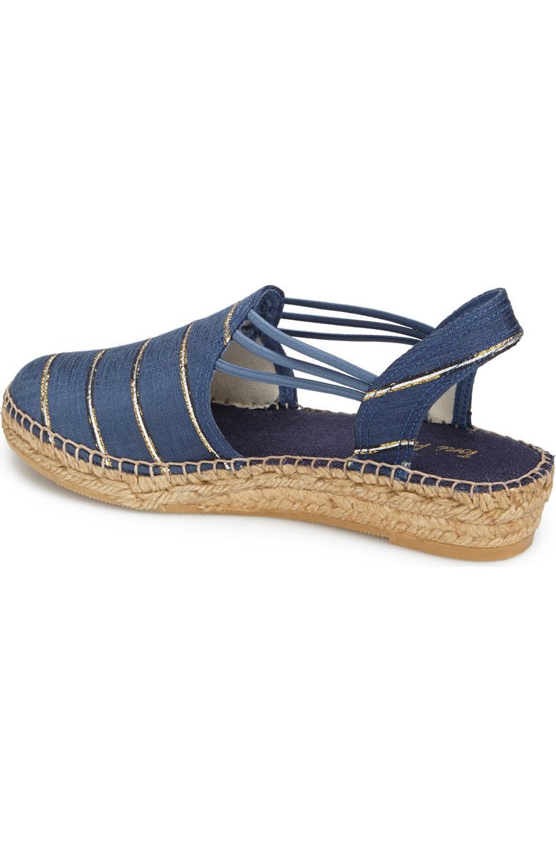 Toni Pons 'Nantes' Silk Stripe Sandal, Alternate, color,