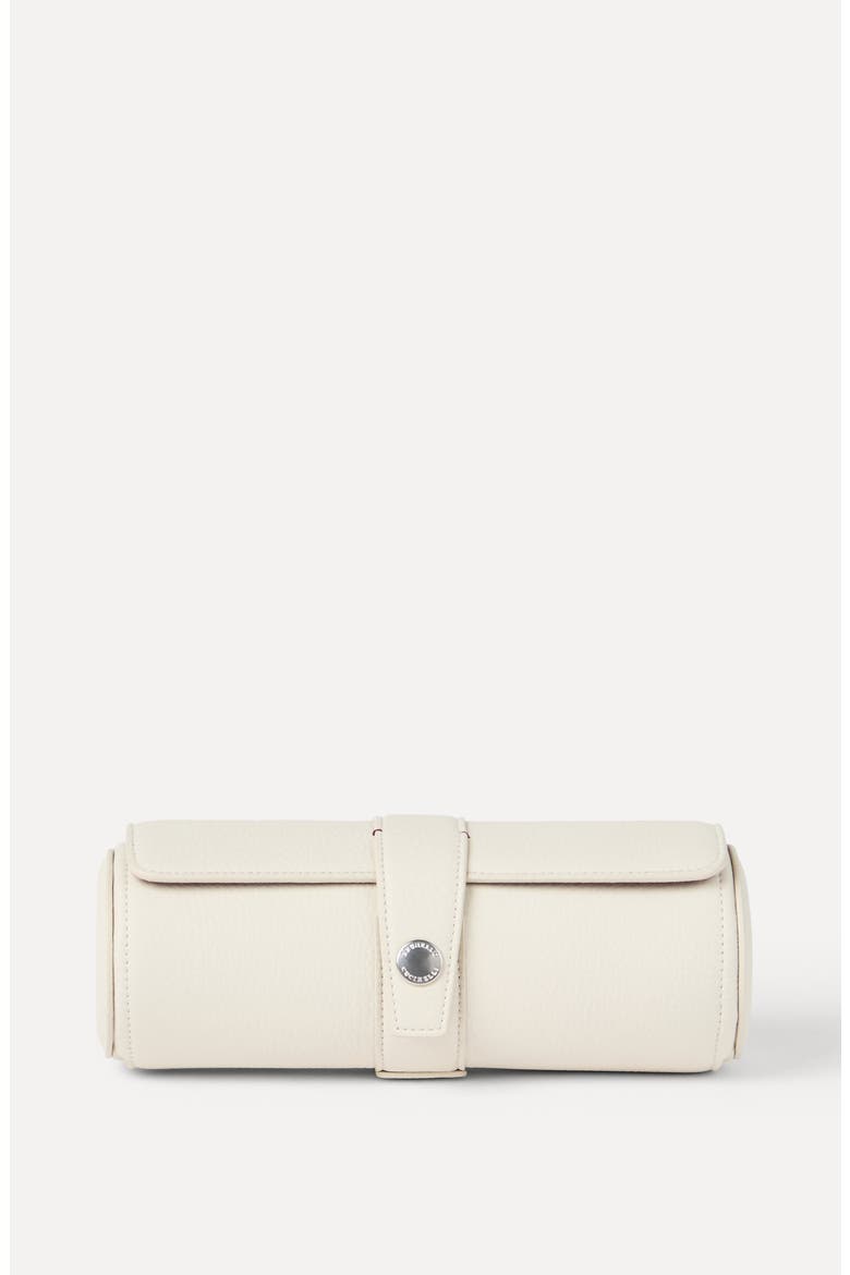 Calfskin watch case, Alternate, color, Chalk
