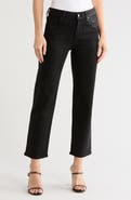 PAIGE Mason Ankle Coated Straight Leg Jeans