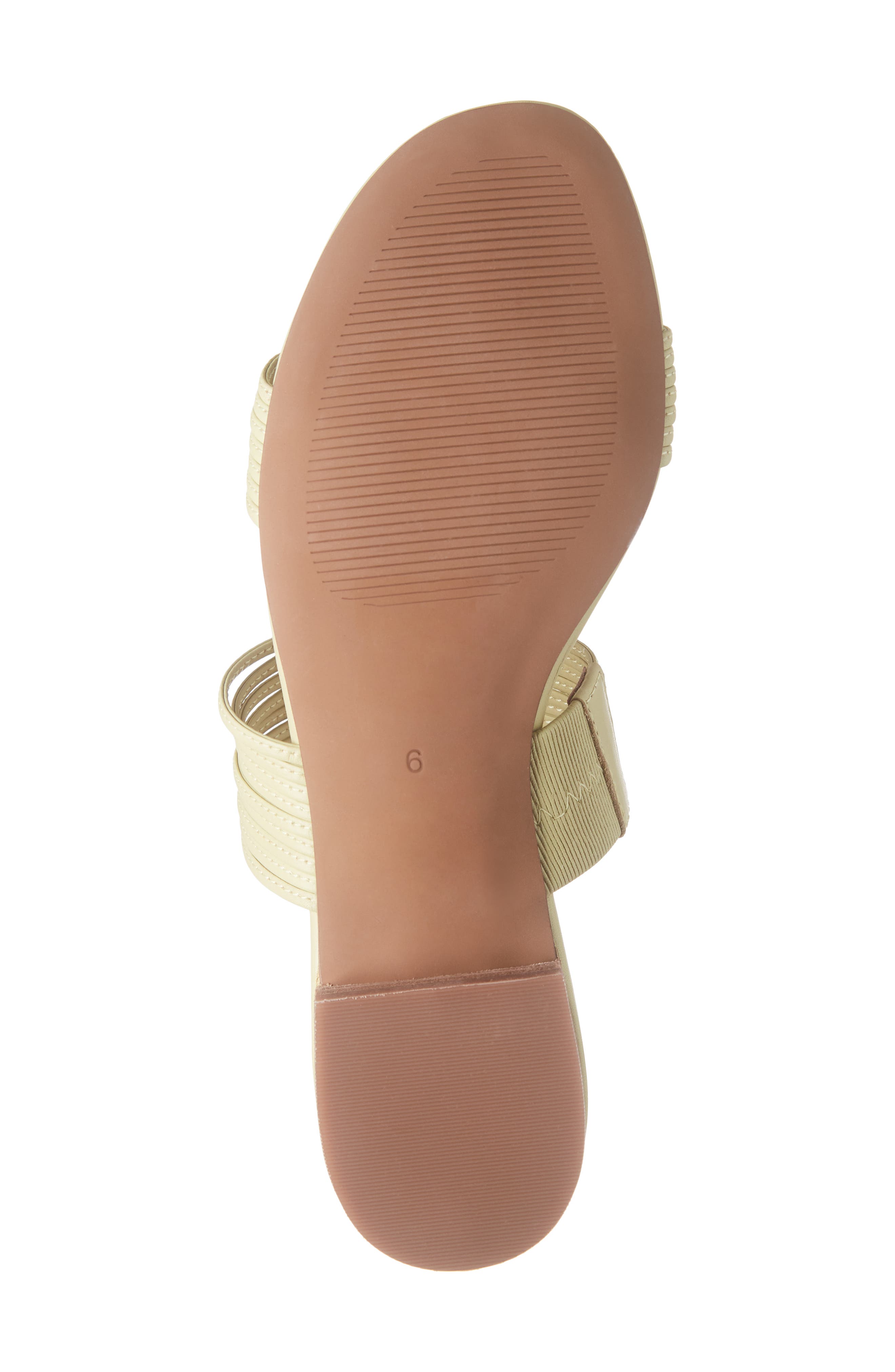 The Meg Slide Sandal, Alternate, color, PALE LEMONGRASS LEATHER