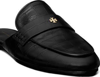 Croc Embossed Mule