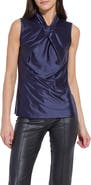 Lysse Branca Halter Draped Top