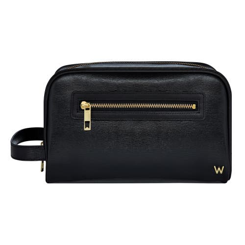 Wolf W Washbag In Black