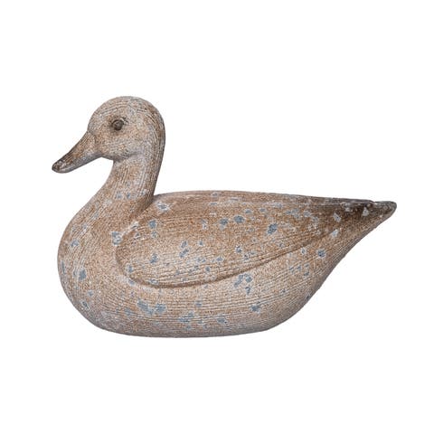 Resin Garden Duck Garden Accents Multicolored for Spring Home Decor