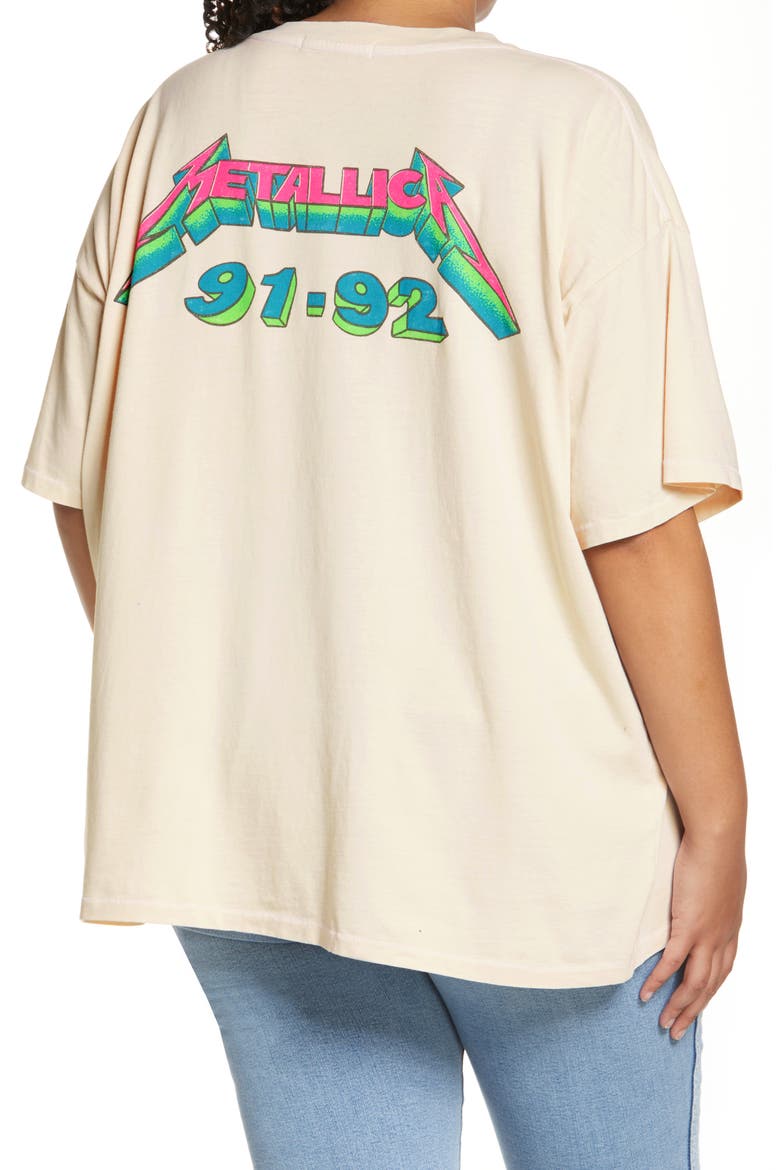 Metallica Wherever I May Roam Graphic Cotton Tee, Alternate, color, DIRTY WHITE
