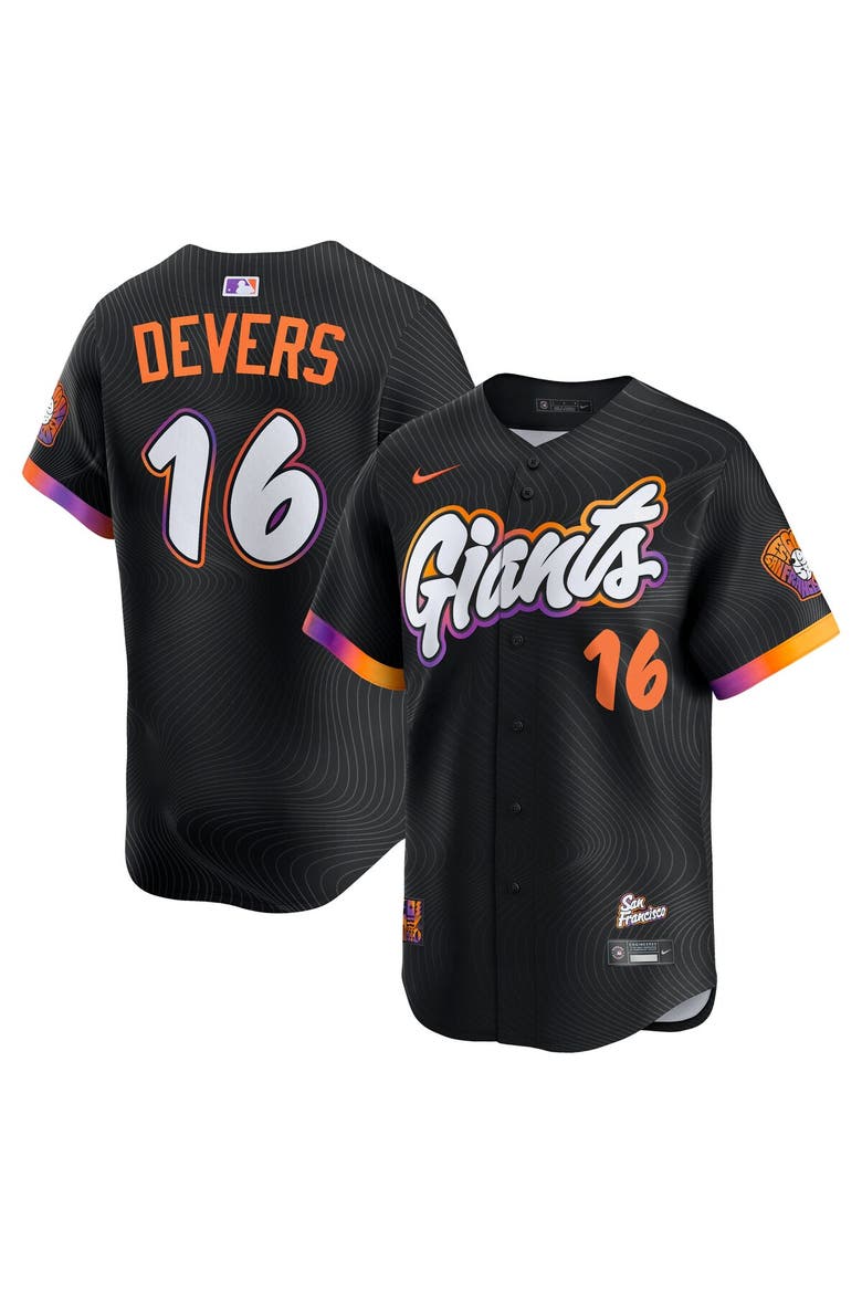 Men's Nike Rafael Devers Black San Francisco Giants 2025 City Connect Limited Player Jersey, Main, color, Black