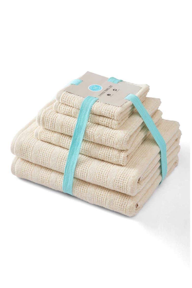 Bedford Cottage Cotton Towel Set, Alternate, color, WHEAT