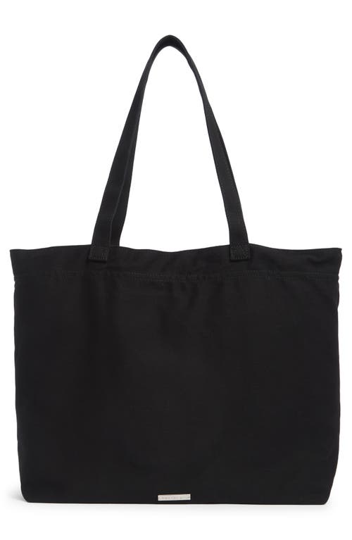 Madden Girl Canvas Tote In Black
