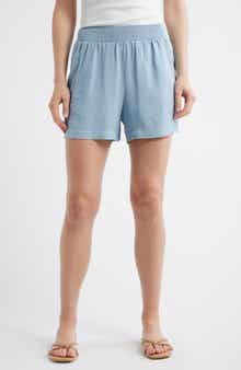 Smocked Waist Shorts