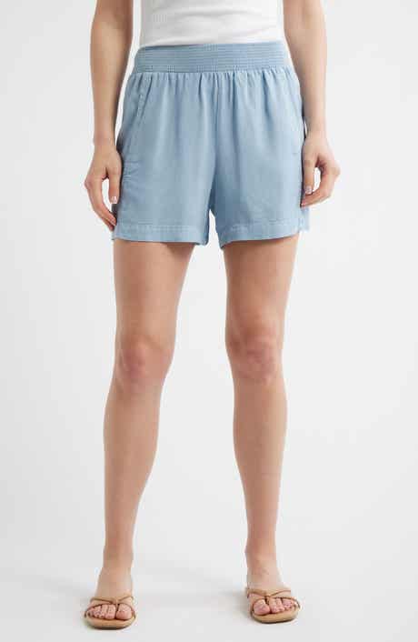 Smocked Waist Shorts