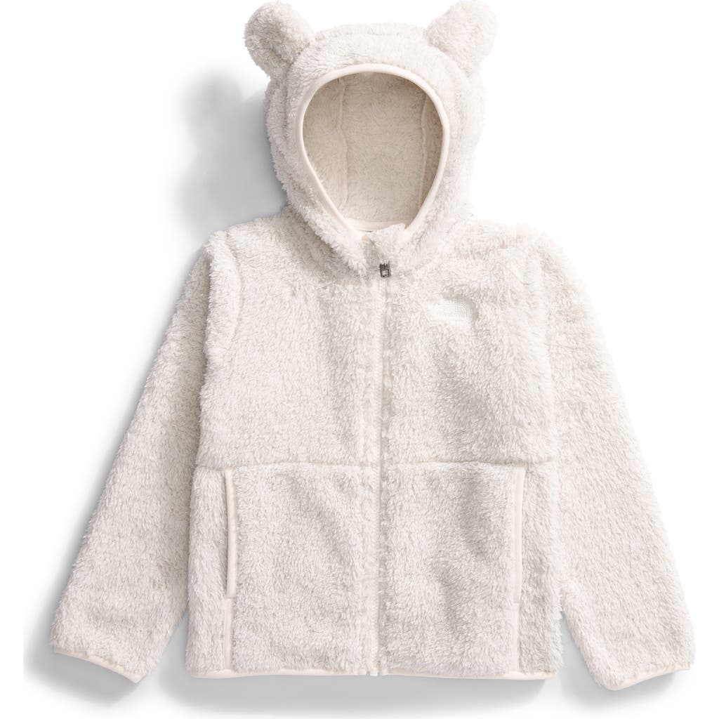 The North Face Kids' Campshire Ear Appliqué Fleece Zip Hoodie In White