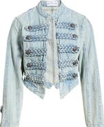 NIKKI LUND Nadja Denim Military Jacket