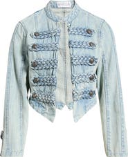 NIKKI LUND Nadja Denim Military Jacket