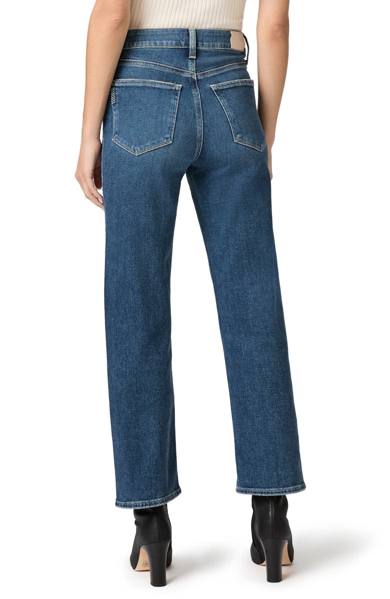 PAIGE Stevie Straight Leg Ankle Jeans, Alternate, color, Aquarius