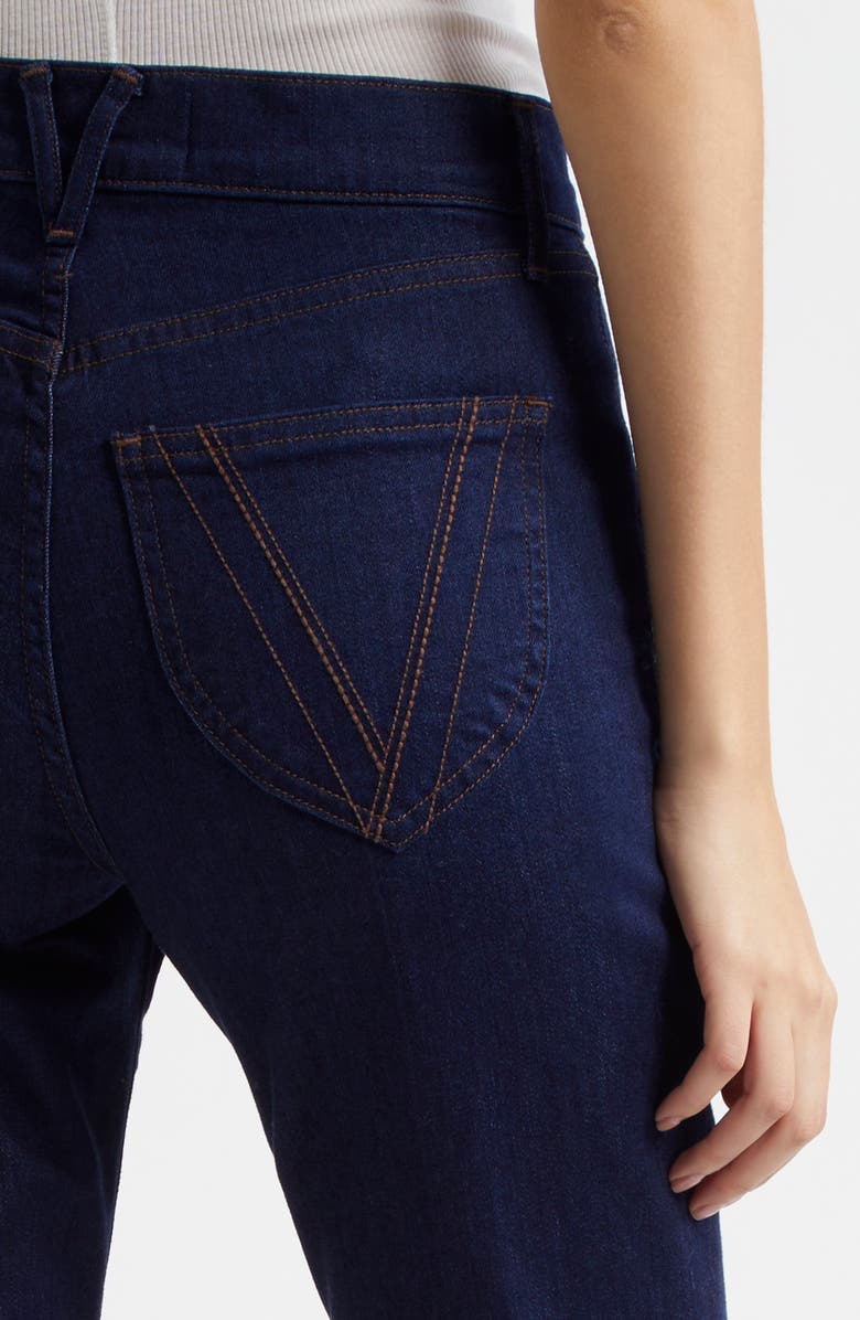 Beverly High Waist Skinny Flare Leg Jeans