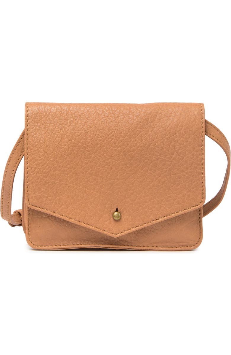 Lucky Brand Rela Small Leather Crossbody Bag, Main, color,