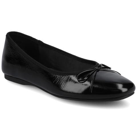 The Songbird Flat Patent Leather