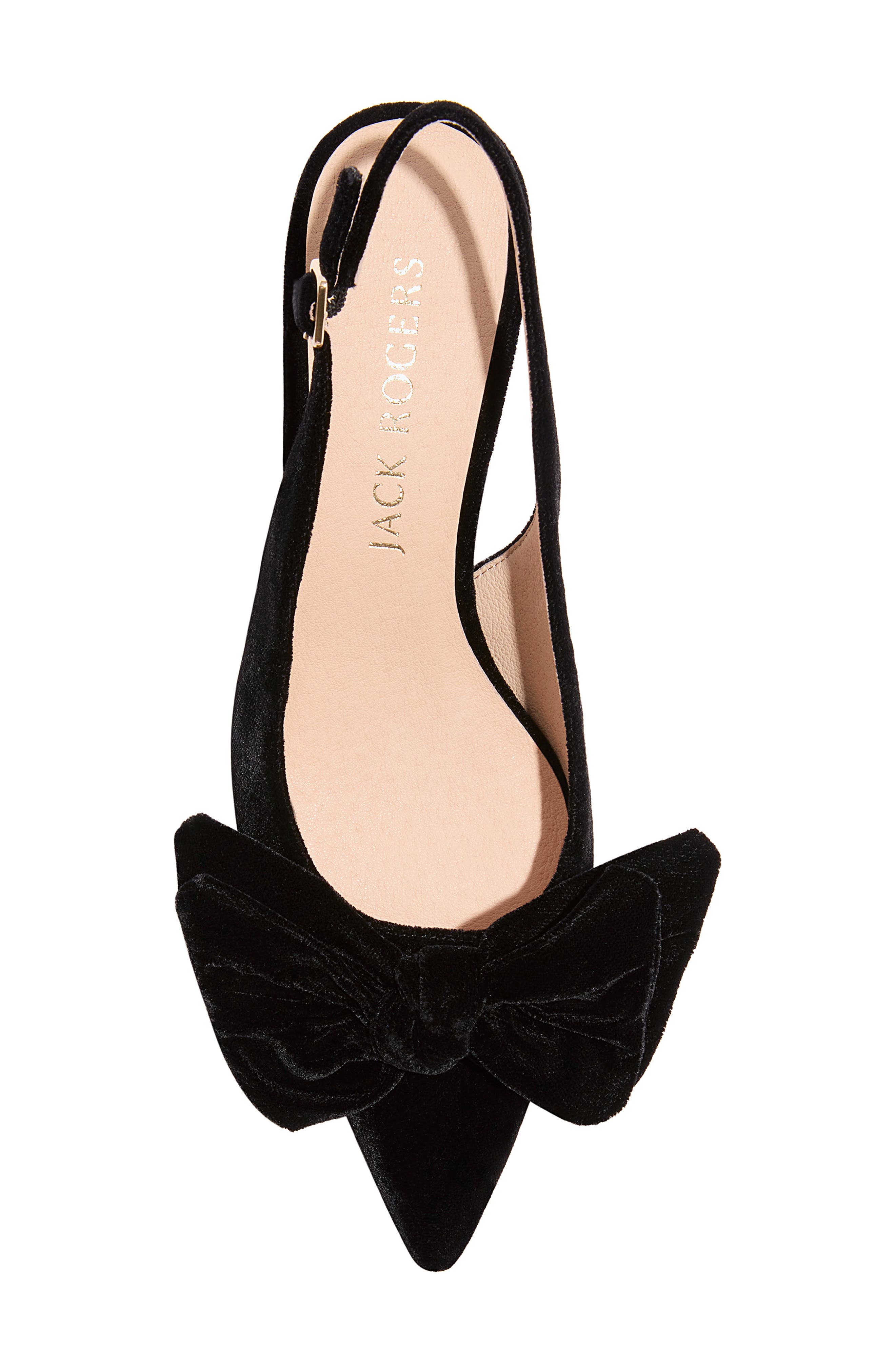 Jack Rogers Debra Kitten Heel Pointed Toe Slingback Pump, Alternate, color, 