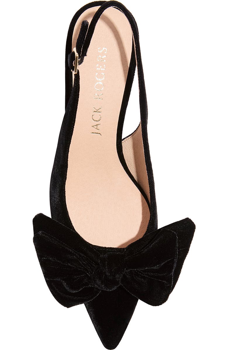 Jack Rogers Debra Kitten Heel Pointed Toe Slingback Pump, Alternate, color,