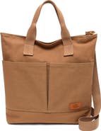 New Amsterdam Leatherworks Ayla Canvas Tote Bag