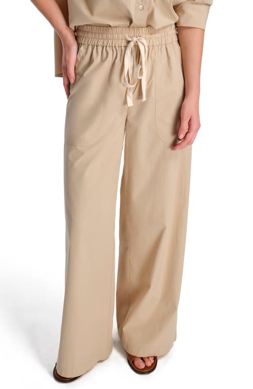 TWP Main Street Woven Cotton Pants in Sandstone 