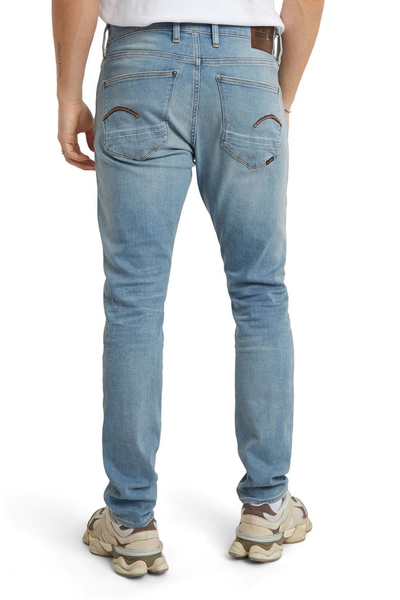 Revend Skinny Jeans, Alternate, color, LIGHT INDIGO AGED