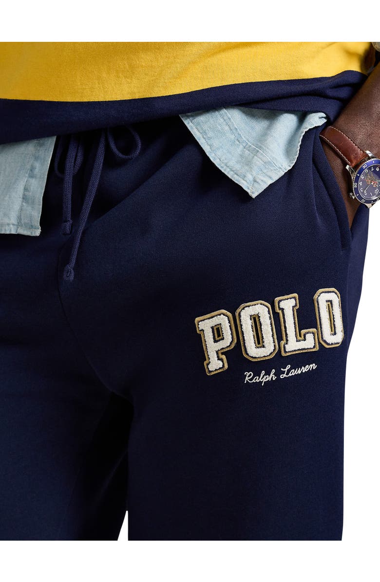 Polo Ralph Lauren Big & Tall Logo Fleece Jogger Pants, Alternate, color, Cruise Navy
