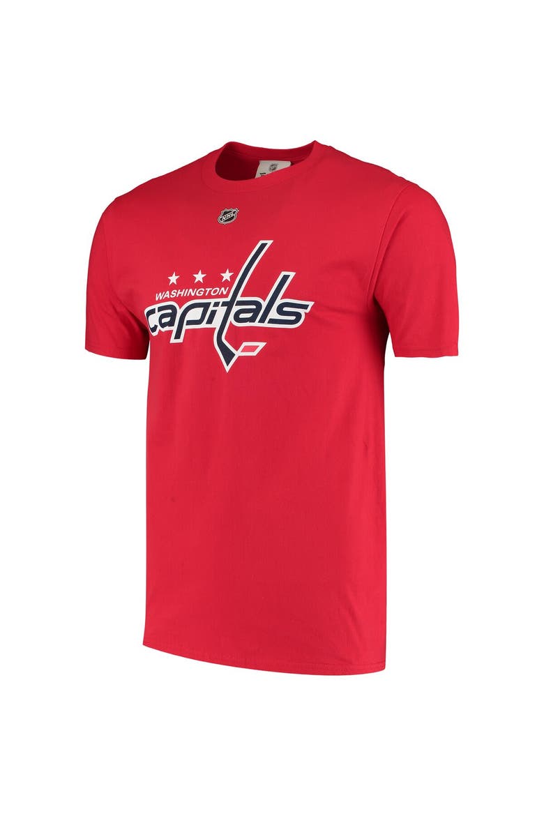 Men's Fanatics Branded Evgeny Kuznetsov Red Washington Capitals Name & Number T-Shirt, Alternate, color, Red