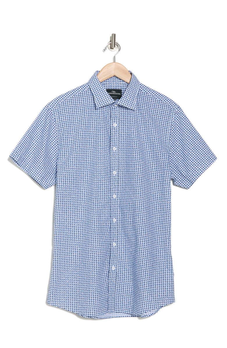 Rodd & Gunn Foreshore Short Sleeve Button-Up Shirt, Alternate, color, Sea