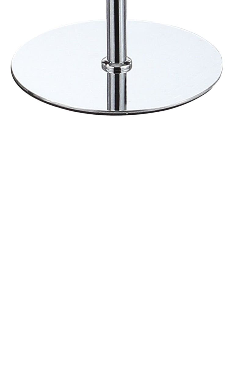 JONATHAN Y Pilar 63.75" LED Integrated Floor Lamp, Alternate, color, Chrome