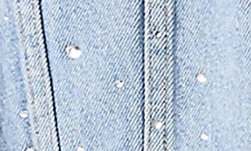 Levi's '90s Rhinestone Embellished Denim Trucker Jacket In Multi