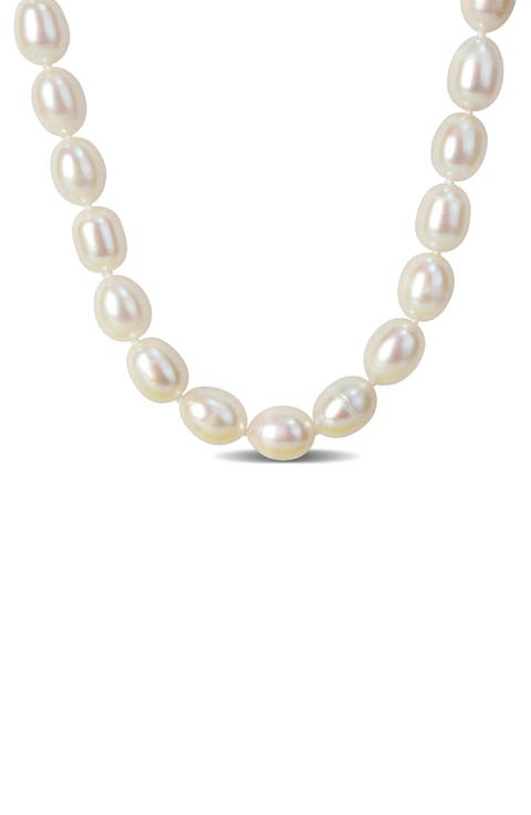 Cultured Pearl Necklace, 9.5–10mm