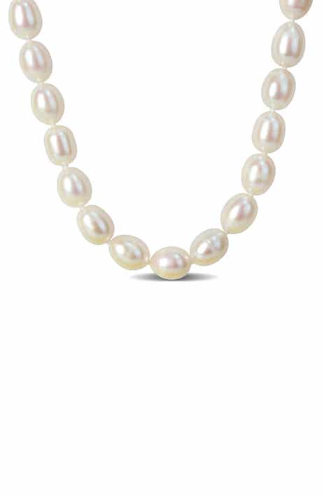 DELMAR Cultured Pearl Necklace, 9.5–10mm