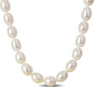 DELMAR Cultured Pearl Necklace, 9.5–10mm