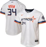 Nike Youth Nike Nolan Ryan White Houston Astros 2025 City Connect Limited Player Jersey