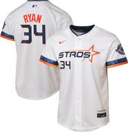 Nike Youth Nike Nolan Ryan White Houston Astros 2025 City Connect Limited Player Jersey