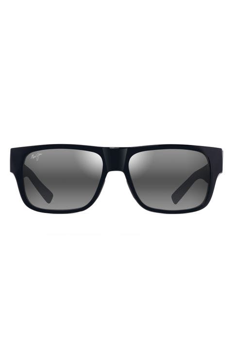 Keahi 56mm PolarizedPlus2® Rectangular Sunglasses