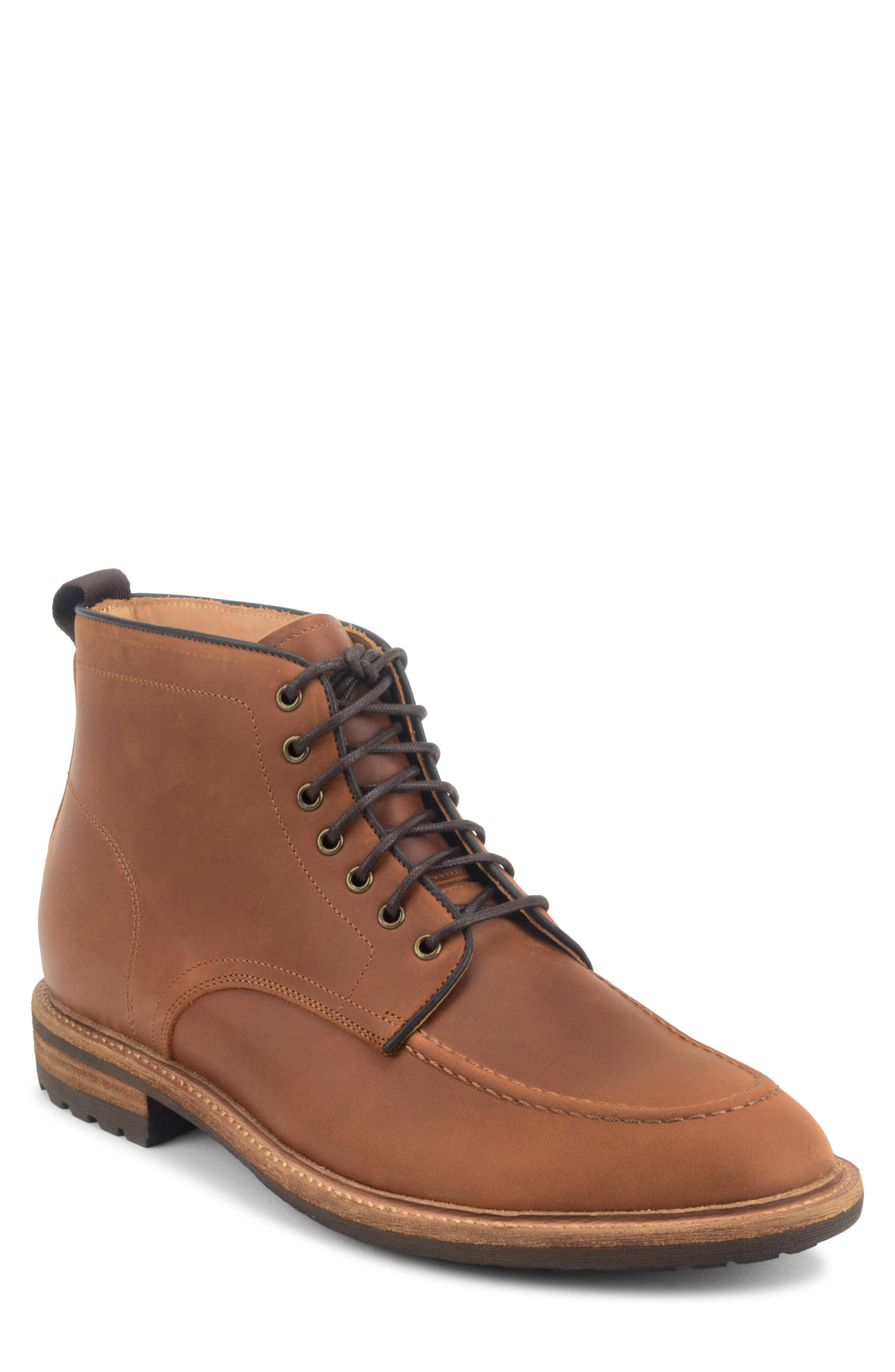 Warfield & Grand Trench II Boot, Main, color, Cognac