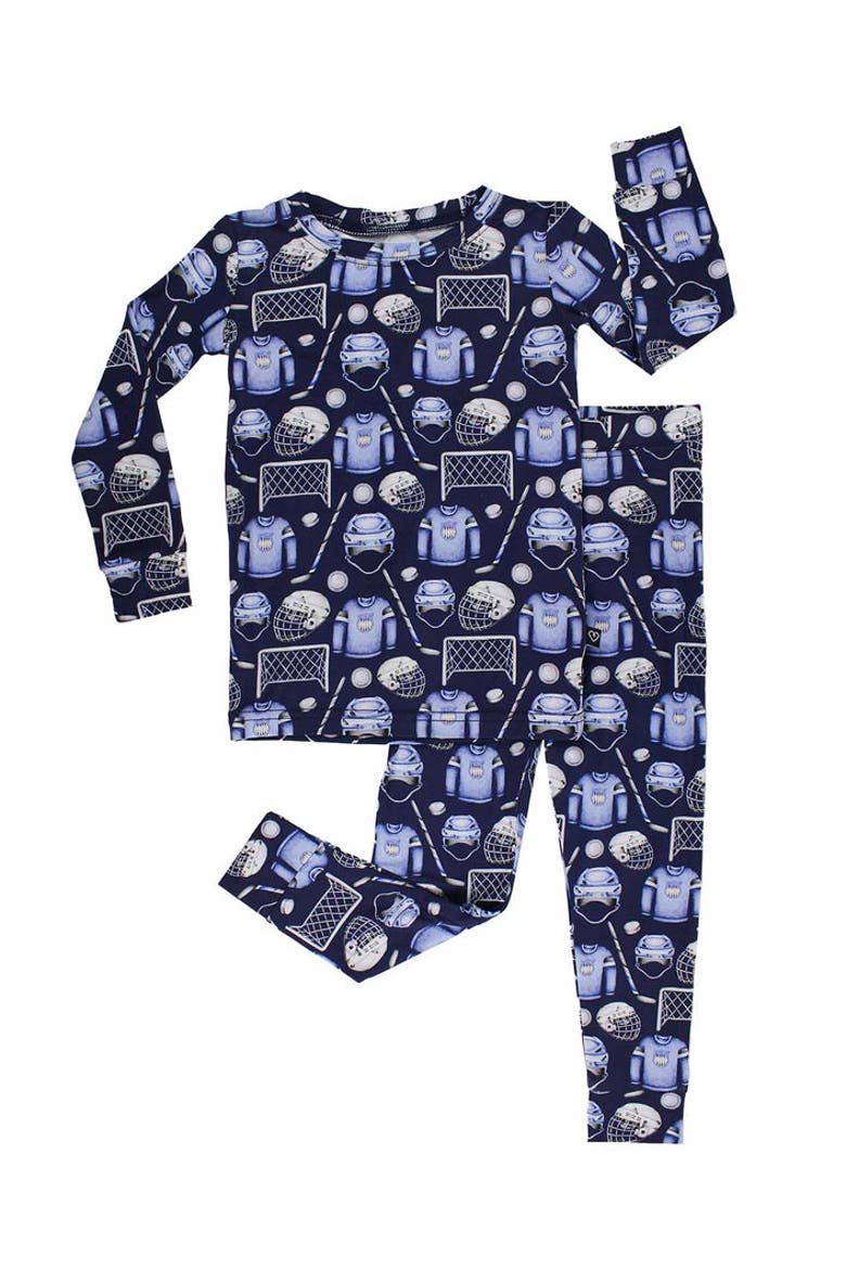 2-Piece Pajama Set, Main, color, Blue