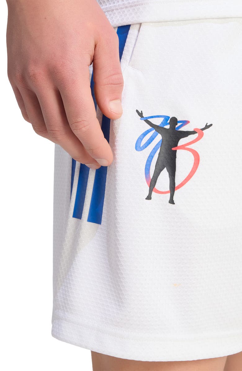 adidas Jude Bellingham Soccer Shorts, Alternate, color, White