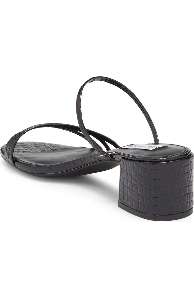 Steve Madden Miari Slide Sandal, Alternate, color, Black Croco