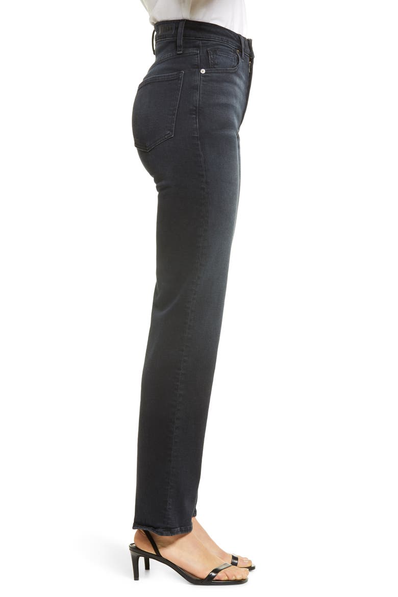 Isla High Waist Straight Leg Jeans, Alternate, color, MILO