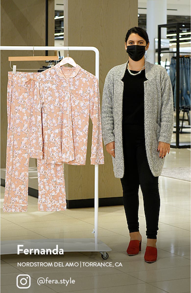 Soft Kate Floral Print Pajamas, sales video thumbnail