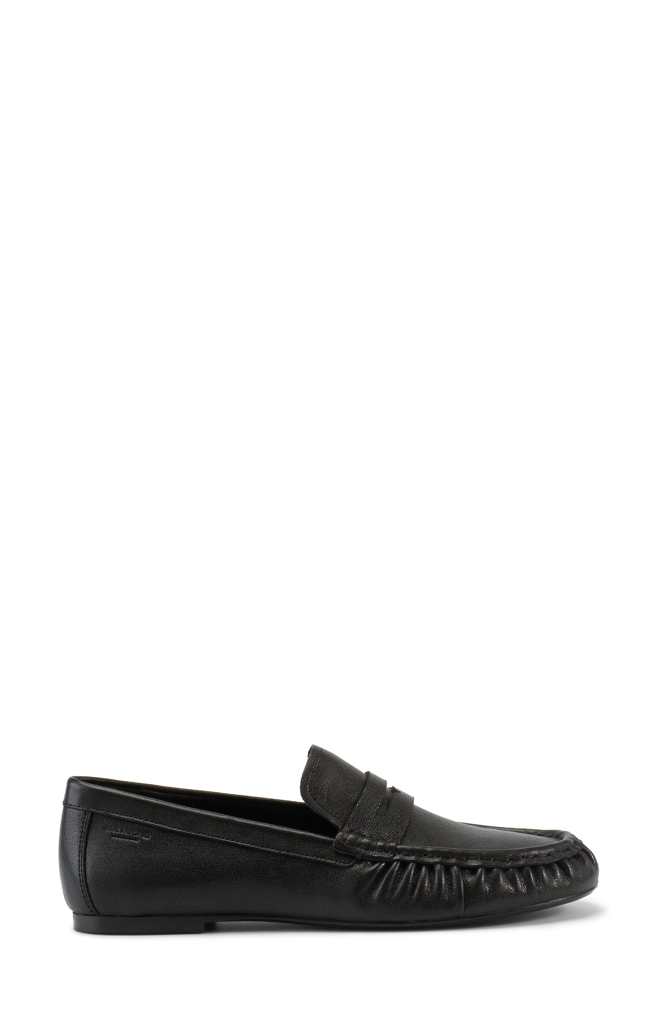 Vagabond Shoemakers Aleya Penny Loafer, Alternate, color, Black